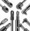 Stabilus fitting, hus for kugletap i metal